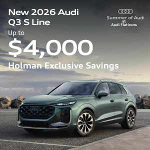 New 2026 Audi Q3 S line, MSRP $48,745 Purchase Offer